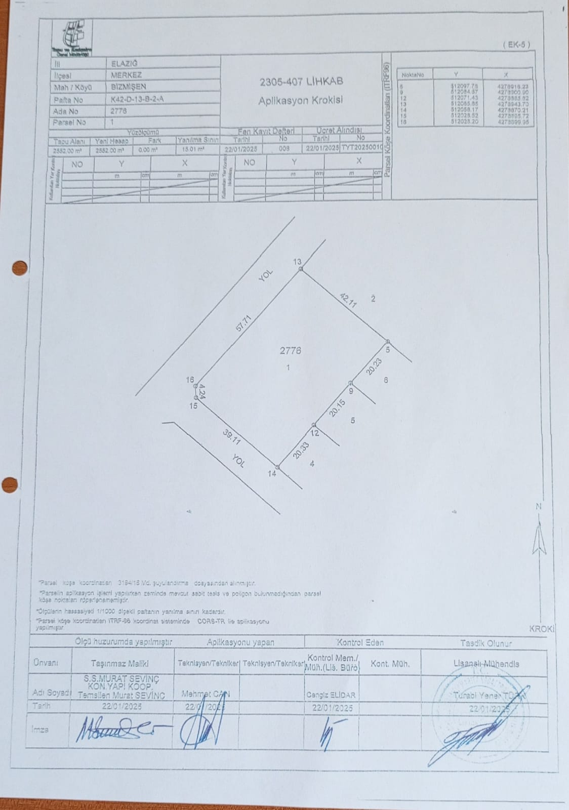 Proje Aplikasyon Krokisi